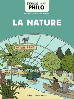cover image of Toute la philo en BD--La nature